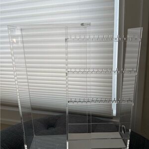 MUJI Acrylic Earring Organizer